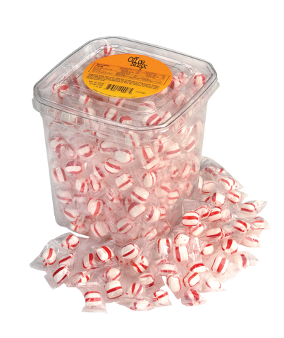 Peppermint Puffs - (6) 44 oz tubs/case