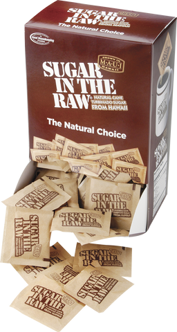 Sugar in the Raw - (2) 200 pk boxes/case