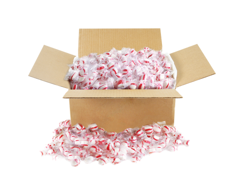 Peppermint Puffs - (1) 10 lb box