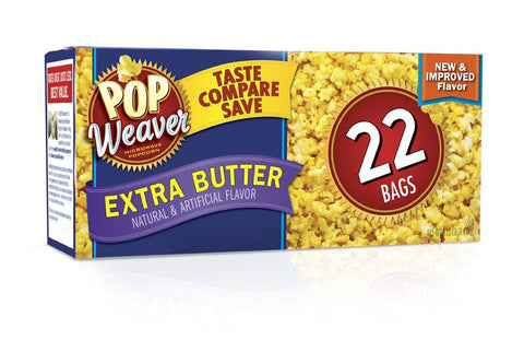 Ex. Butter Popcorn - (6) 22 pks per case