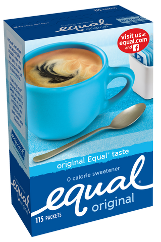 Equal Packets 1 gr - (12) 115 pc boxes/case