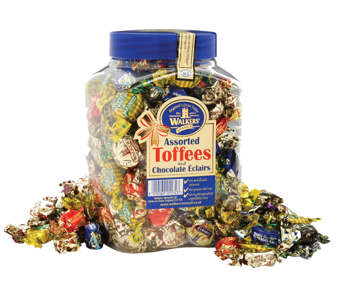Walker's Assorted Toffee - (7) 2.75 lb tubs/case