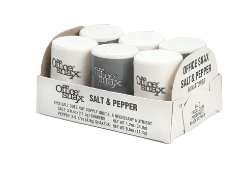 Mini Salt & Pepper Shakers - (24) 6pks/case