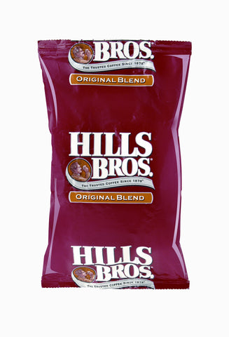 Hill Bros. Pre-Measured Coffee Packets - (42) 1.1 oz pkts/case