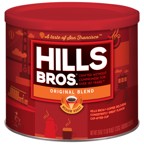 Hills Bros. Coffee - (6) 26 oz cans/case