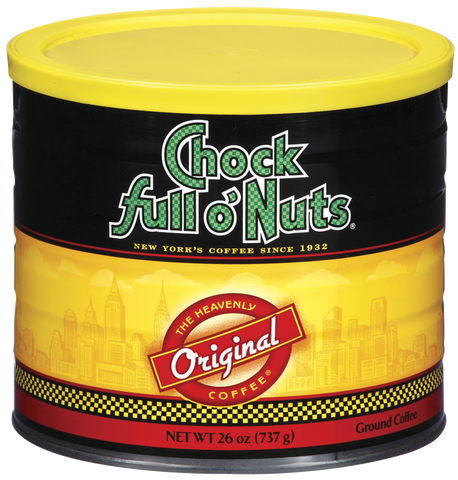 Chock full o'Nuts - (6) 26 oz cans/case