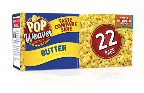 Butter Popcorn - (6) 22 pks per case