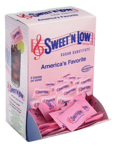 Sweet N Low Packets - (4) 400 pc boxes/case